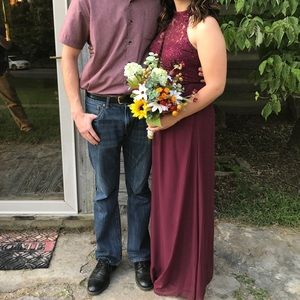 David’s Bridal Bridesmaid Dress